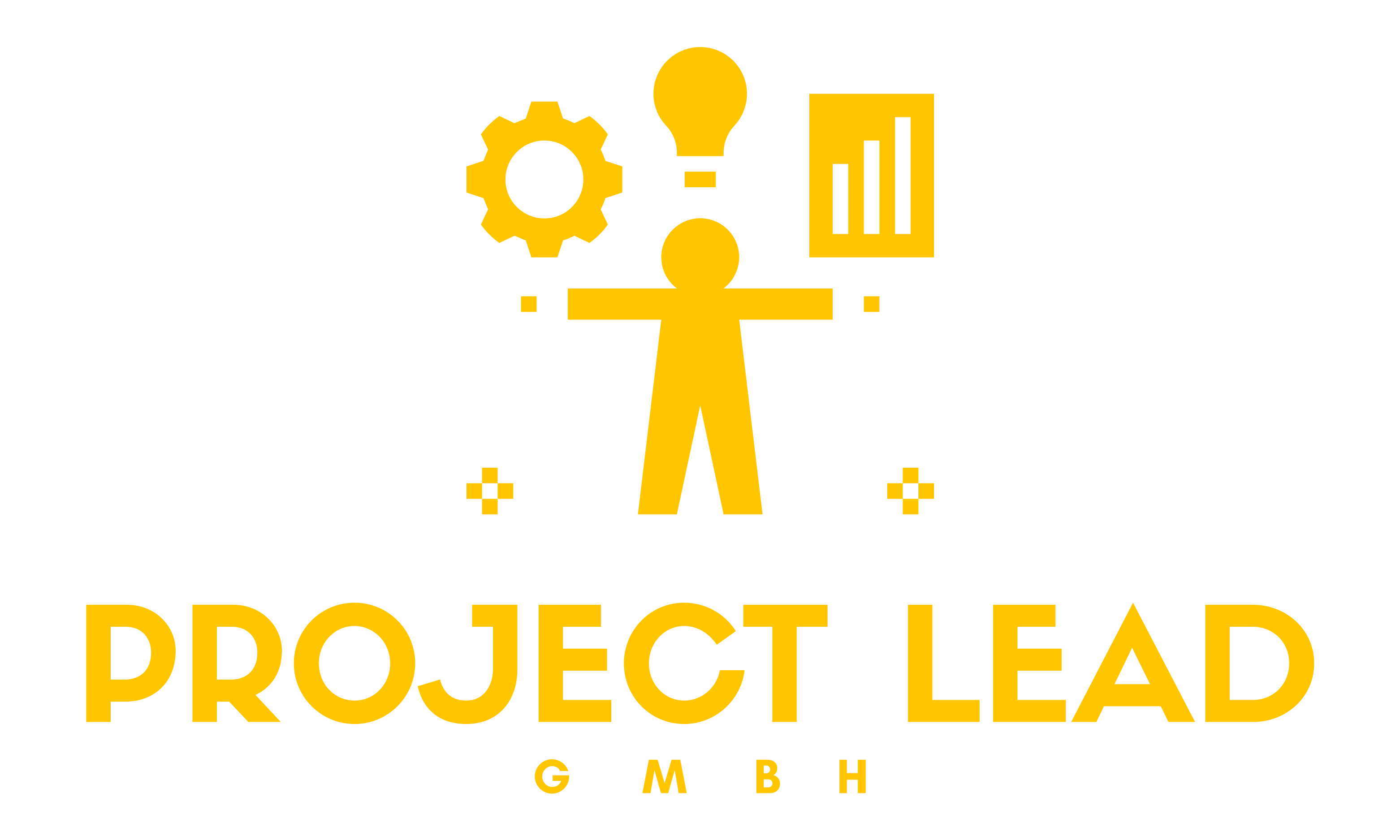 Logo Project Lead GmbH gelb